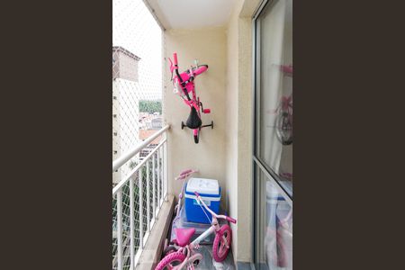 Varanda da Sala de apartamento à venda com 2 quartos, 50m² em Vila Carrao, São Paulo