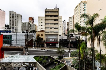 Varanda da Sala - Vista de apartamento à venda com 2 quartos, 35m² em Pinheiros, São Paulo
