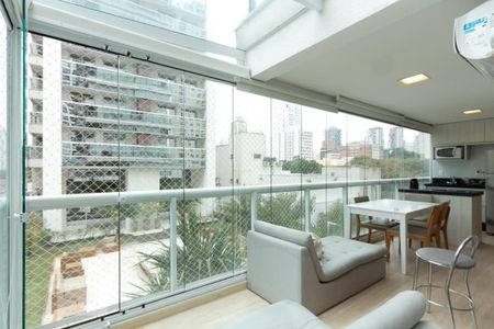 Apartamento para alugar com 60m², 1 quarto e 1 vagaVaranda gourmet