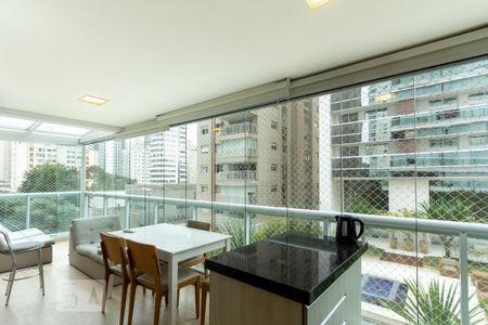Apartamento para alugar com 60m², 1 quarto e 1 vagaVaranda gourmet