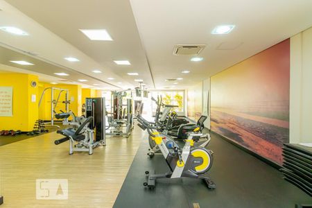 Apartamento para alugar com 40m², 1 quarto e 1 vaga Apartamento para alugar com 40m², 1 quarto e 1 vagaAcademia