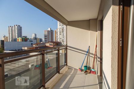 Studio para alugar com 42m², 1 quarto e 1 vagaVaranda