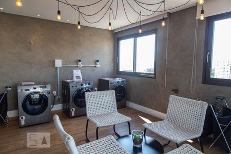 Studio para alugar com 42m², 1 quarto e 1 vagaLavanderia