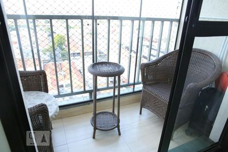Varanda da Sala de apartamento à venda com 3 quartos, 79m² em Ipiranga, São Paulo