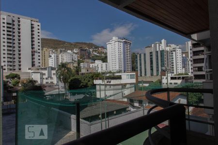 Vista da Sacada da Sala de apartamento para alugar com 3 quartos, 150m² em Anchieta, Belo Horizonte