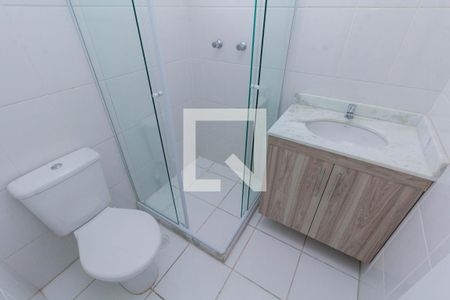 Apartamento para alugar com 55m², 2 quartos e 1 vaga Apartamento para alugar com 55m², 2 quartos e 1 vagaBanheiro da suíte