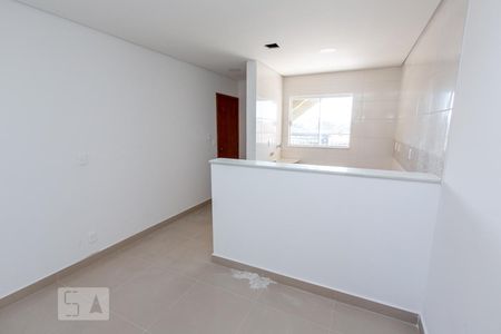 Sala/Cozinha de kitnet/studio para alugar com 1 quarto, 32m² em Vila Augusta, Sorocaba