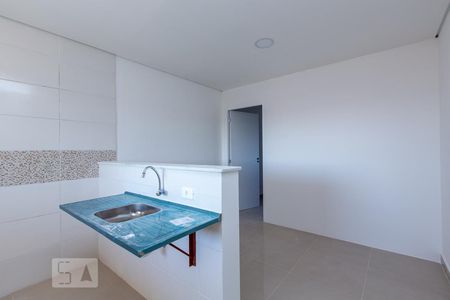 Sala/Cozinha de kitnet/studio para alugar com 1 quarto, 32m² em Vila Augusta, Sorocaba