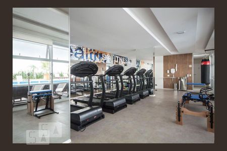 Studio à venda com 44m², 1 quarto e 1 vaga Studio à venda com 44m², 1 quarto e 1 vagaÁrea comum - Academia