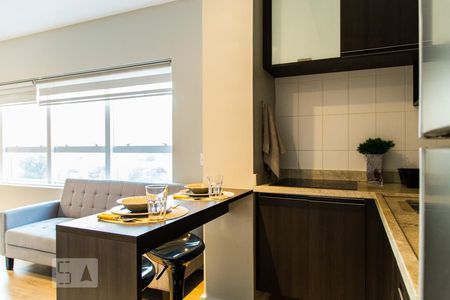 Studio à venda com 44m², 1 quarto e 1 vagaCozinha