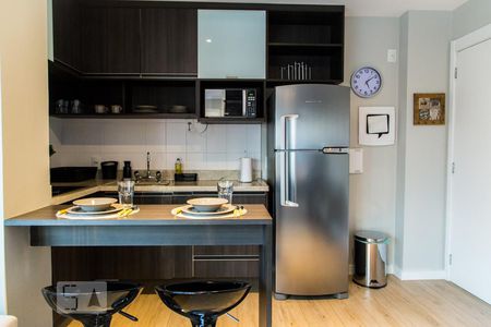 Studio à venda com 44m², 1 quarto e 1 vagaCozinha