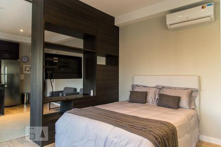 Dormitório de kitnet/studio à venda com 1 quarto, 44m² em Brooklin, São Paulo