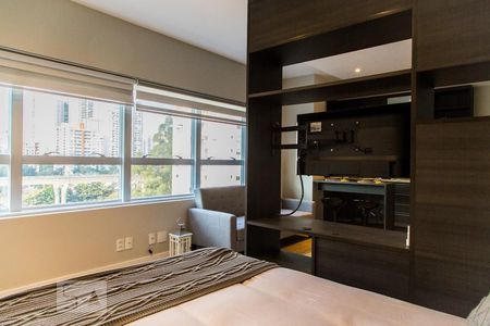 Dormitório de kitnet/studio à venda com 1 quarto, 44m² em Brooklin, São Paulo