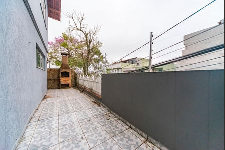Varanda da Sala de casa à venda com 3 quartos, 150m² em Vila Valparaiso, Santo André