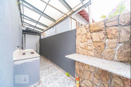 Varanda da Sala de casa à venda com 3 quartos, 150m² em Vila Valparaiso, Santo André
