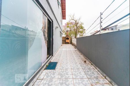 Varanda da Sala de casa à venda com 3 quartos, 150m² em Vila Valparaiso, Santo André