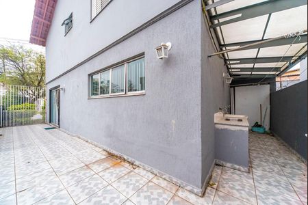 Varanda da Sala de casa à venda com 3 quartos, 150m² em Vila Valparaiso, Santo André