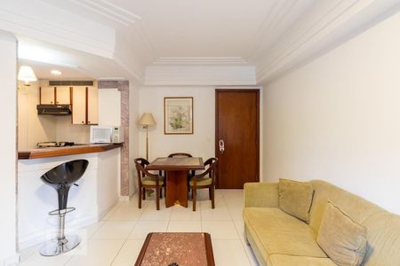Sala de apartamento para alugar com 1 quarto, 40m² em Itaim Bibi, São Paulo
