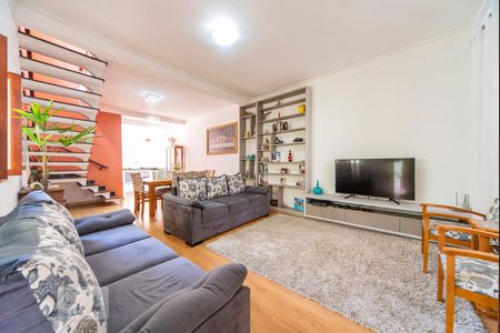 Sala de casa à venda com 3 quartos, 280m² em Jardim Santo Antônio, Santo André