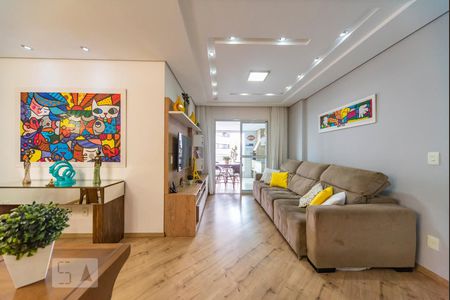 Sala de apartamento à venda com 3 quartos, 106m² em Centro, Santo André