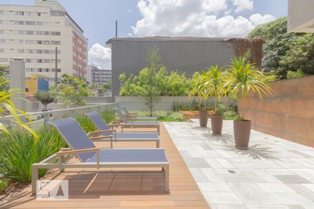 Studio para alugar com 36m², 1 quarto e 1 vagasolarium