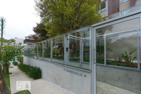 Studio para alugar com 36m², 1 quarto e 1 vagaFachada