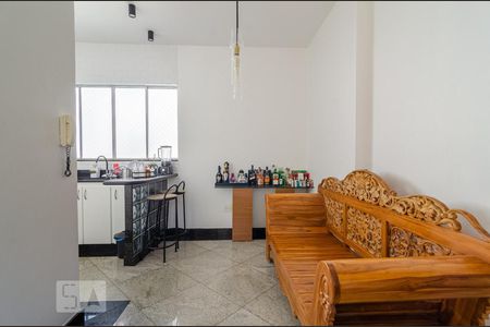 Sala 2 de apartamento à venda com 3 quartos, 140m² em Alto Caiçaras, Belo Horizonte