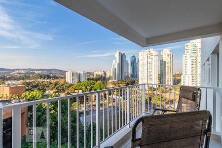 Varanda de apartamento à venda com 1 quarto, 59m² em Alphaville Empresarial, Barueri