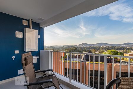 Varanda de apartamento à venda com 1 quarto, 59m² em Alphaville Empresarial, Barueri