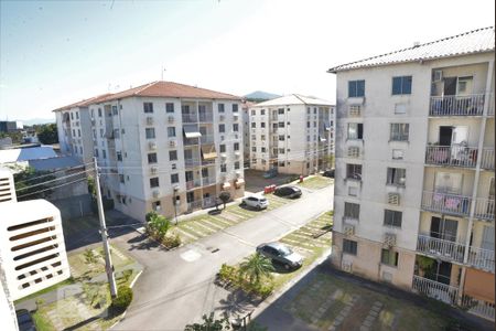 Vista da sala de apartamento para alugar com 2 quartos, 50m² em Campo Grande, Rio de Janeiro