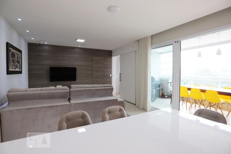 Sala de apartamento à venda com 3 quartos, 155m² em Alphaville Industrial, Barueri