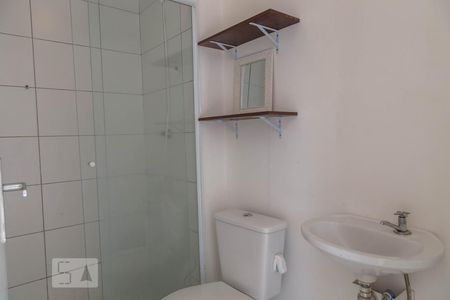 Banheiro de kitnet/studio à venda com 1 quarto, 27m² em Jardim Brasília (zona Norte), São Paulo