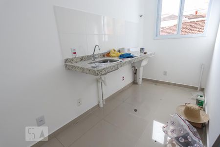Cozinha e Área de Serviço integrada de kitnet/studio à venda com 1 quarto, 45m² em Vila Aurora, São Paulo