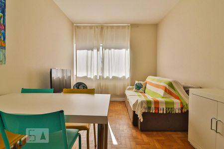 Sala de apartamento à venda com 1 quarto, 50m² em Higienópolis, São Paulo