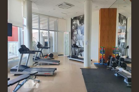 Apartamento para alugar com 49m², 1 quarto e 1 vaga Apartamento para alugar com 49m², 1 quarto e 1 vagaÁrea Comum - Academia