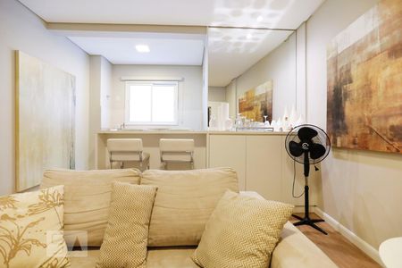 Sala de apartamento à venda com 1 quarto, 43m² em República, São Paulo