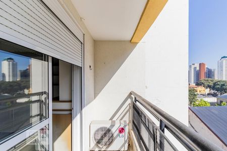 Studio para alugar com 28m², 1 quarto e 1 vagaVaranda