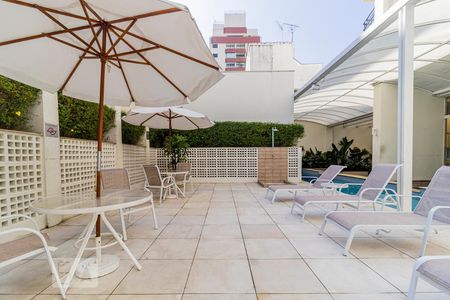 Studio para alugar com 28m², 1 quarto e 1 vagaPiscina