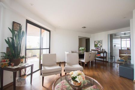 Sala de apartamento à venda com 3 quartos, 112m² em Vila Congonhas, São Paulo