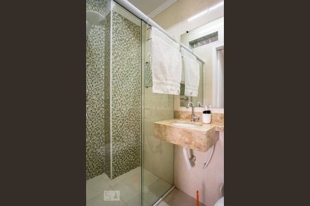 Banheiro de kitnet/studio à venda com 1 quarto, 24m² em Brás, São Paulo