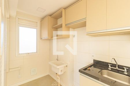 Cozinha e Área de Serviço de apartamento à venda com 2 quartos, 121m² em Marechal Rondon, Canoas