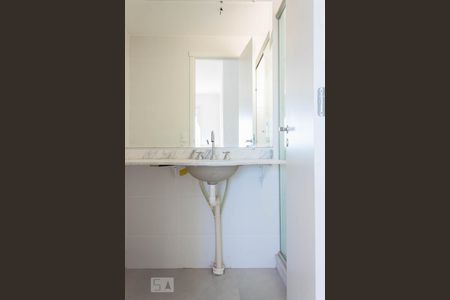 Banheiro da Suíte de apartamento à venda com 3 quartos, 121m² em Marechal Rondon, Canoas