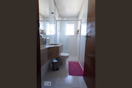 Banheiro da Suíte de casa à venda com 3 quartos, 98m² em Parque São Lucas, São Paulo
