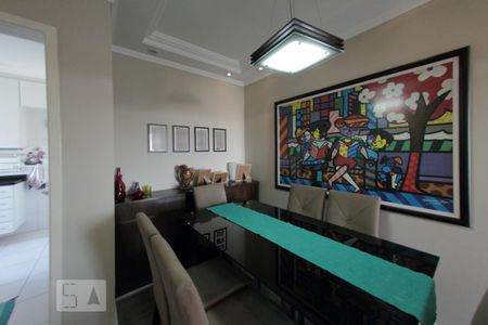 Sala de jantar de apartamento à venda com 3 quartos, 82m² em Mauá, São Caetano do Sul