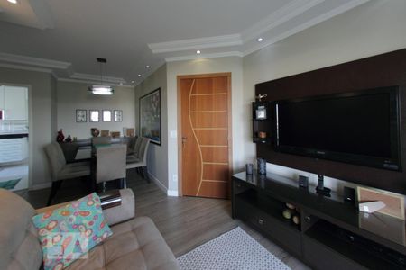 Sala de estar de apartamento à venda com 3 quartos, 82m² em Mauá, São Caetano do Sul