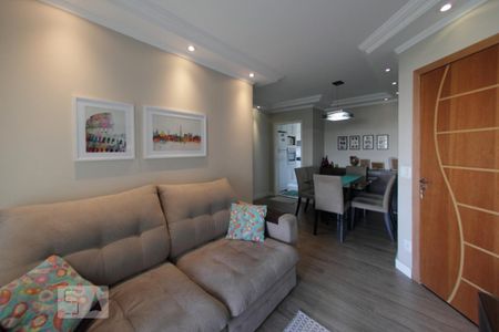Sala de estar de apartamento à venda com 3 quartos, 82m² em Mauá, São Caetano do Sul