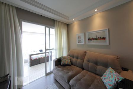 Sala de estar de apartamento à venda com 3 quartos, 82m² em Mauá, São Caetano do Sul