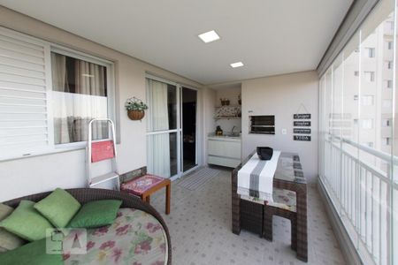 Varanda da sala de apartamento à venda com 3 quartos, 82m² em Mauá, São Caetano do Sul