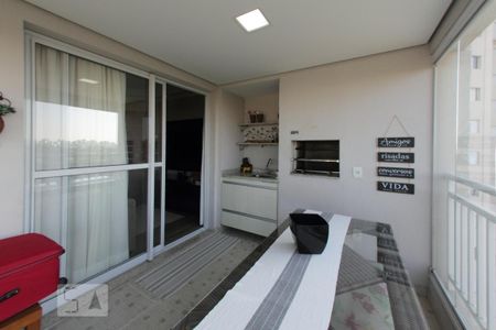 Varanda da sala de apartamento à venda com 3 quartos, 82m² em Mauá, São Caetano do Sul
