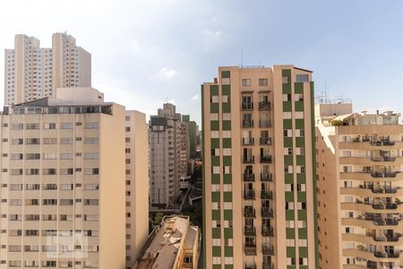 Varanda - vista de apartamento à venda com 1 quarto, 40m² em Pinheiros, São Paulo